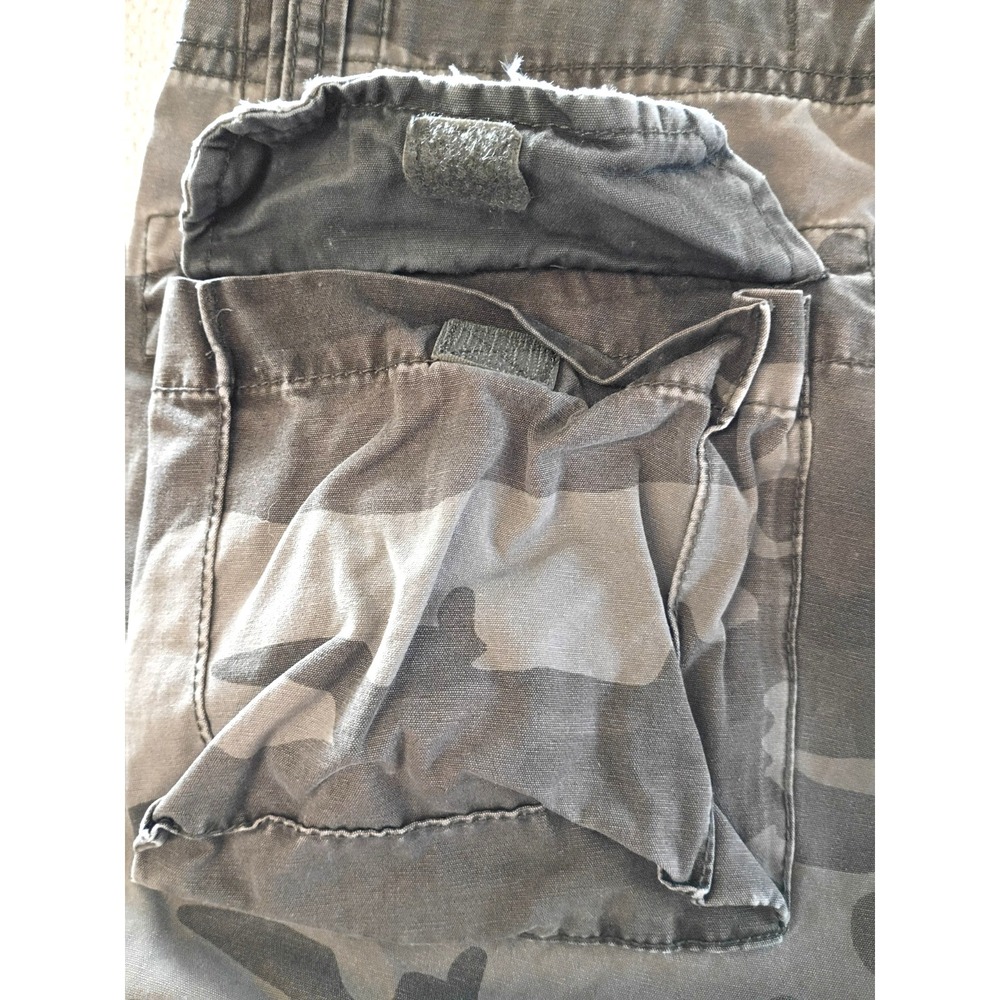 Vintage Y2K Mossimo Camo Cargo Wide Leg Skater Pants Size 16 - Picture 4 of 5